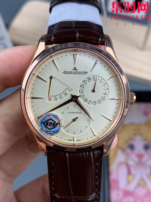 积家 APS大师系列 "小丑" 1378420 丹东938一体机 多功能男士腕表 商品图3