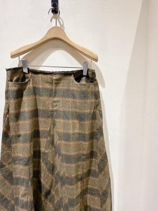 女款格纹半身裙 商品图2