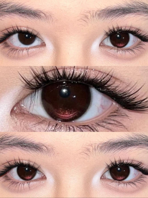 MIXLOOK樱桃红（佩戴直径：14.2mm）月抛 商品图1