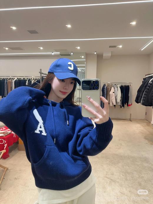 AMI 大爱心连帽宽松羊毛毛衣  情侣同款 商品图2