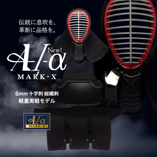 【A-1α Mark-X】6mm十字刺 剑道护具 整套 商品图0