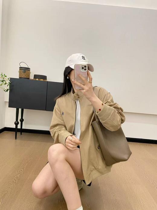 拉夫 25Fw秋冬新款 经典款小马刺绣老钱风夹克外套（ZY*MM） 商品图7