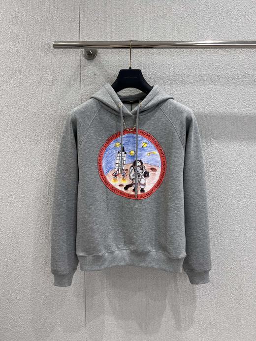 驴家 25FW秋冬新款 链条印花连帽卫衣(DQJ*MM) 商品图10