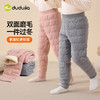嘟嘟家儿童秋裤秋冬男童羊毛保暖裤冬季童装裤子女童百搭打底长裤 商品缩略图1