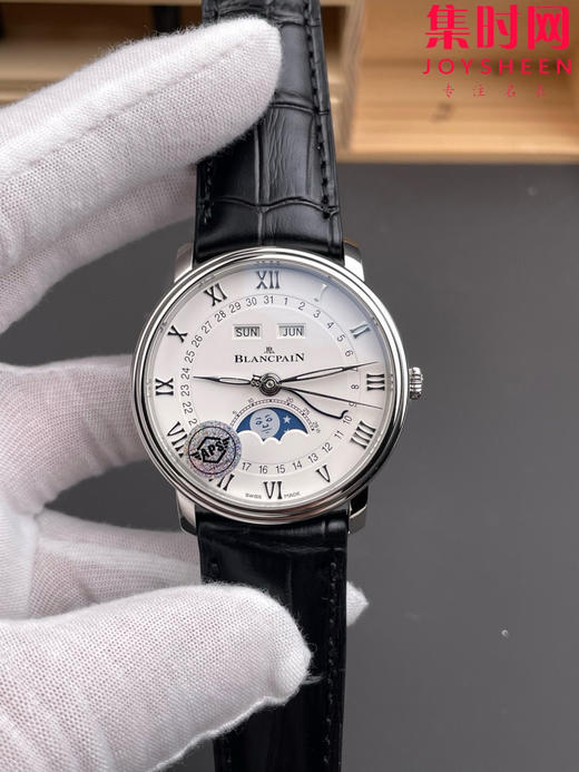 APS宝铂6654v3升级版宝铂villeret经典系列6654月相显示系列 男士腕表 商品图0