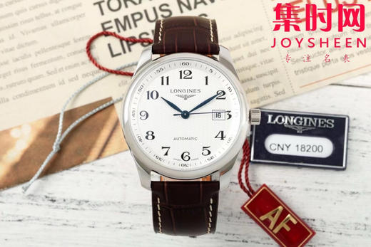 AF浪琴名匠3点历系列 名匠40mm 经典数字面 男士腕表
机芯：搭载2892改L888.5 商品图0