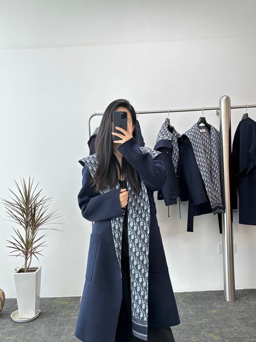 迪奥 经典双面浴袍连帽大衣 长款（SZX） 商品图2