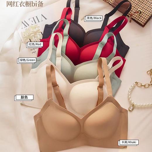 【秒变漫画胸】性感外扩型漫画圆胸  内衣小胸平胸聚拢显胸大 无痕女内衣加厚文胸罩 商品图3