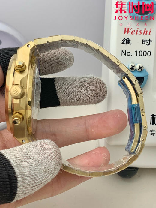 爱彼APS皇家橡树系列26240ST APS26240霜金款 男士腕表 4401一体机 商品图2