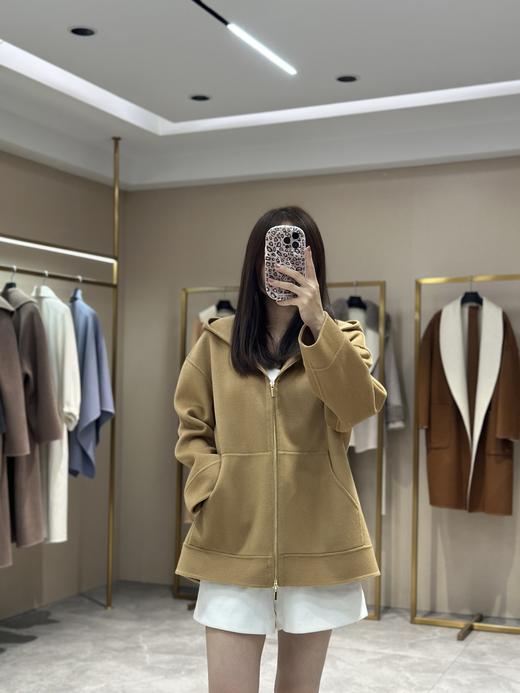 MaxMara 羊绒连帽休闲宽松外套（HY） 商品图10