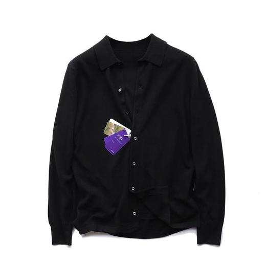 柜8K+牛货！Purple Label 天丝+羊毛2025秋冬男士轻奢柔软polo针织 商品图9