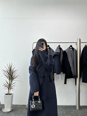 迪奥 经典提花 长款西装领大衣（SZX）