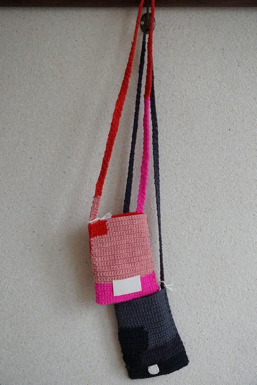 NITTO 手工钩织细长肩带小包包(2色可选) 商品图1