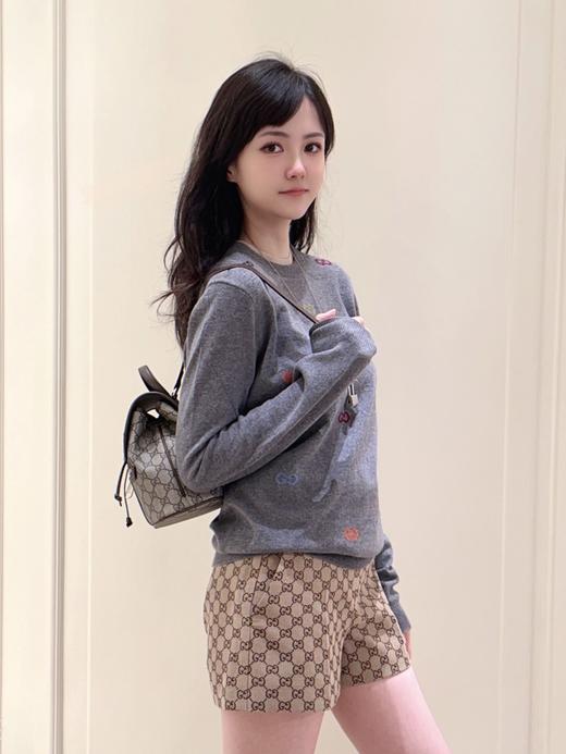 古驰 2025 FW撞色提花logo圆领毛衣（DY） 商品图3