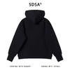 2289SDSA男士秋冬新款痞帅男装潮牌刺绣文字连帽卫衣慵懒风百搭上衣 商品缩略图5