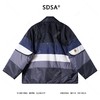 SDSA男士秋冬新款痞帅男装韩版拼接撞色夹克外套时尚百搭宽松上衣 商品缩略图4