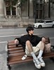 Fear of God Essentials Fall24 BACK TO SCHOOL系列 Fleece Polo 徽标印花套头长袖Polo衫 （BG） 商品缩略图3