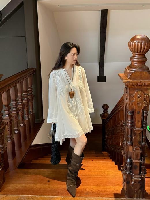 𝐔𝐧𝐟𝐨𝐥𝐢𝐨25秋冬新款复古西部牛仔靴(DBG) 商品图13