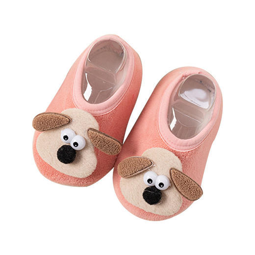 加厚可爱小狗宝宝地板袜防滑软底卡通早教婴儿鞋婴儿学步鞋袜套 商品图4