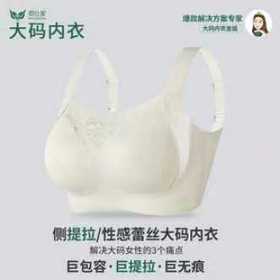 W2523#巨包容蕾丝抹胸侧提拉性感大码内衣一体无痕大U型美背【卡码拍小，组合装需要自选颜色请联系客服备注】