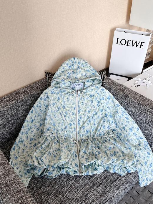 罗意威 25早秋新款碎花风衣外套 订织订染秘鲁特种面料（TM） 商品图9