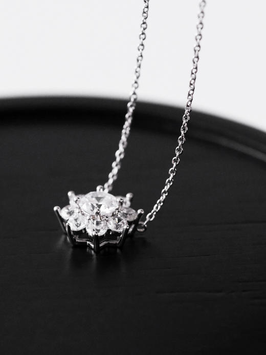 海瑞温斯顿 雪花六芒星造型璀璨繁花梦幻浪漫闪耀精致甜美雪绒花（XK） 商品图3