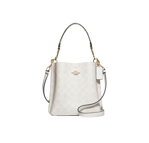 COACH 蔲驰女2025新款 mollie 22 单肩手提斜挎水桶包（SS） 商品图4
