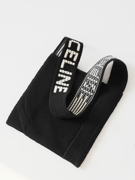 赛琳 手工钩编棉质手提单肩包（ZJ） 商品图3