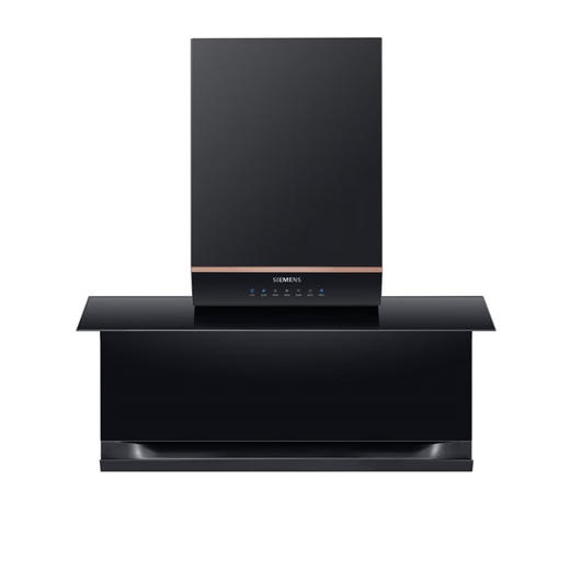 西门子（SIEMENS）【新品上市】玫瑰金顶侧双吸油烟机 28立方大吸力 智能风速调节 智能自清洁 德系变频电机 LS63V8MR9W 商品图6