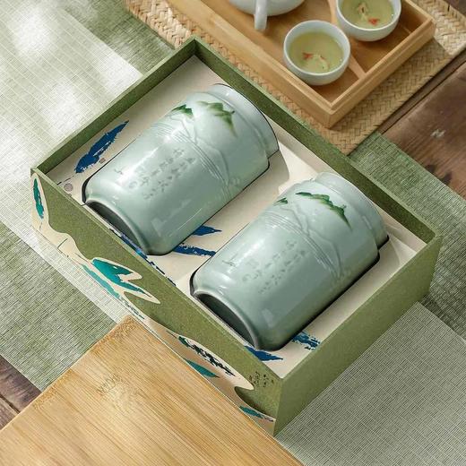 清风竹影【竹盒.大双瓷】60元1套.整箱9套 商品图4