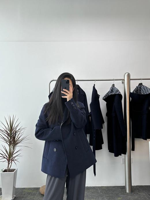 迪奥 经典提花 短款西装领大衣（SZX） 商品图5