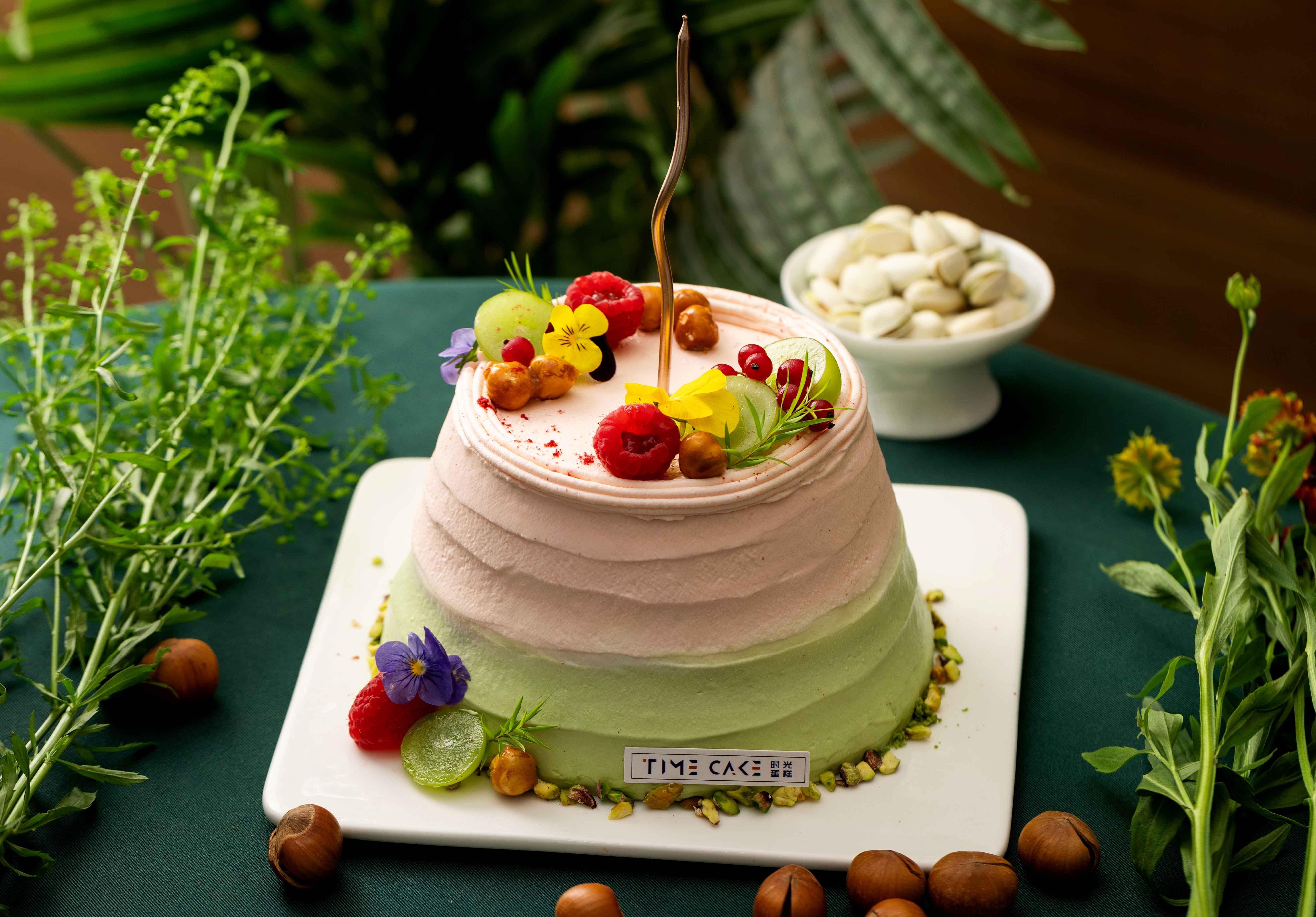 超级坚果（酸奶榛子开心果蛋糕）