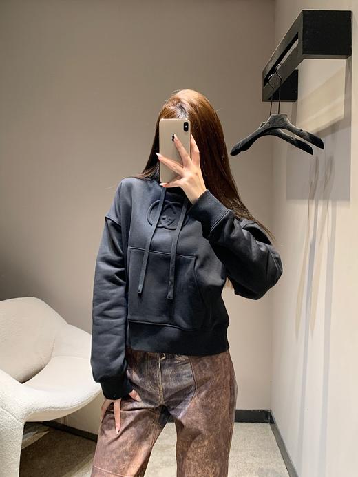 古驰 5FW秋冬新款 logo压花连帽卫衣（DQJ*MM） 商品图8