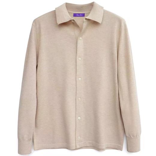 柜8K+牛货！Purple Label 天丝+羊毛2025秋冬男士轻奢柔软polo针织 商品图13