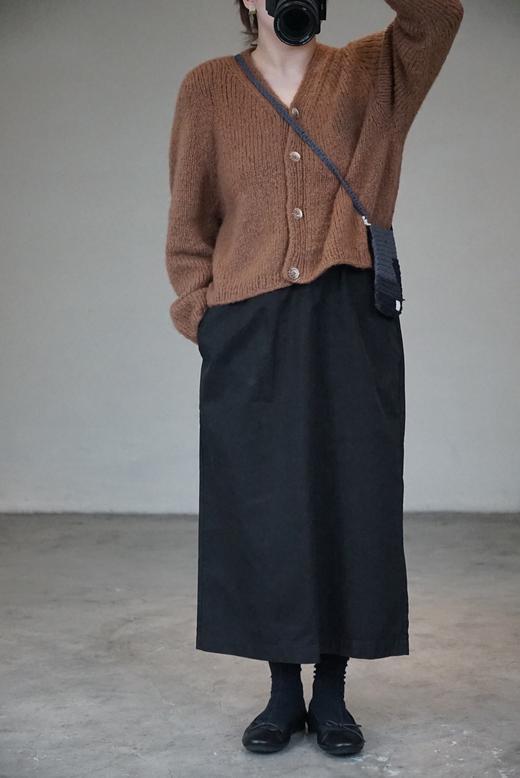 Nitto肉桂棕羊绒开衫 商品图7