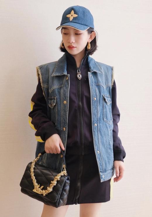 驴家 经典牛仔蓝搭配标志性老花图案  牛仔帽（COCO） 商品图5