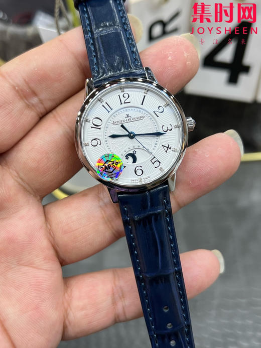 APS积家约会系列 约会月相 女士机械腕表 作为积家品牌时计中具浪漫色彩的女性表款，约会系列自然与众不同 商品图1