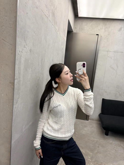 迪奥 25早秋新款毛衣 订织订染秘鲁特种进口面料（TM） 商品图4