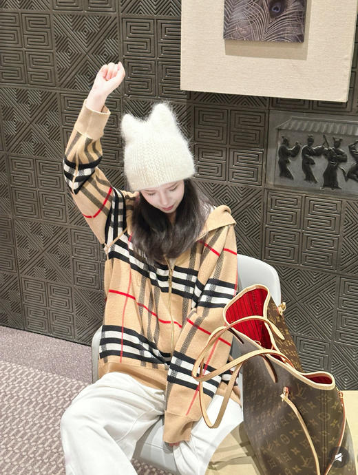 巴宝莉 山羊绒外套  男女同款 双面针织(SS) 商品图7