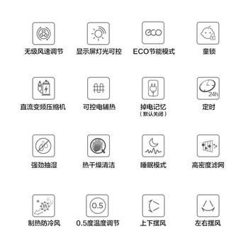 美的（Midea）3匹 新三级能效 变频冷暖 壁挂式空调挂机 智能家电 自清洁 KFR-72GW/G1-3 企慧购 /家用电器 /大 家 电 /空调 商品图4