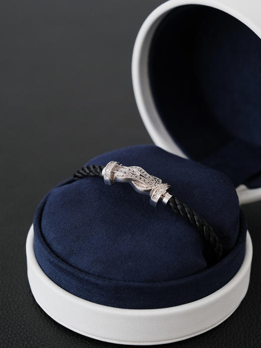 斐登 双扭线设计 手链 男女同款情侣款 （XK） 商品图3