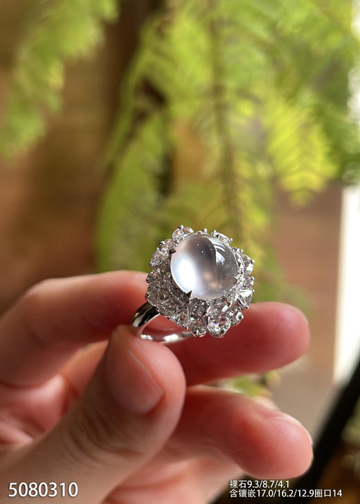 5080310，蛋面戒指。具体价格微信咨询 商品图0