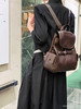拔草黑石！Gr*tto腋下软包~  意大利进口水洗植鞣小牛皮斜挎包/双肩背包 商品缩略图14