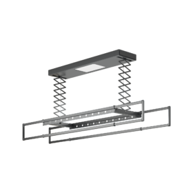 op欧派 晾衣架 1018  灰 照明+声控 （不带烘干消毒）