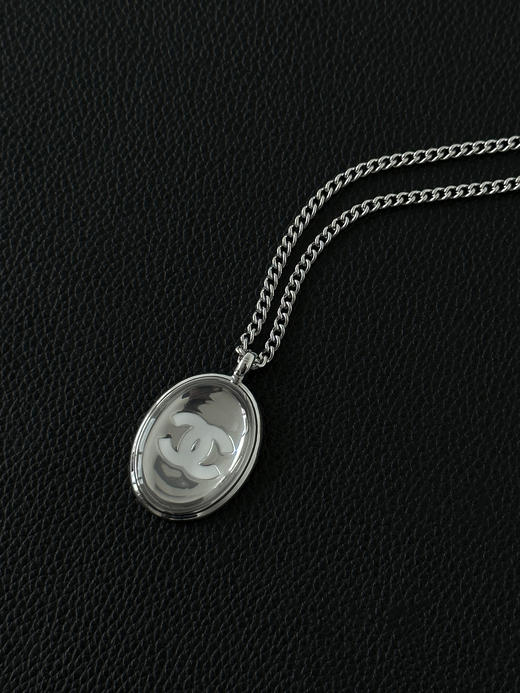 香奈儿 徽标设计金属树脂项链男女同款情侣款-（XK） 商品图1