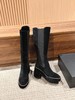香奈儿 新款拼接链条粗跟长靴 这款厚底在欧美街拍中出境率超高（ZX*DBG） 商品缩略图2