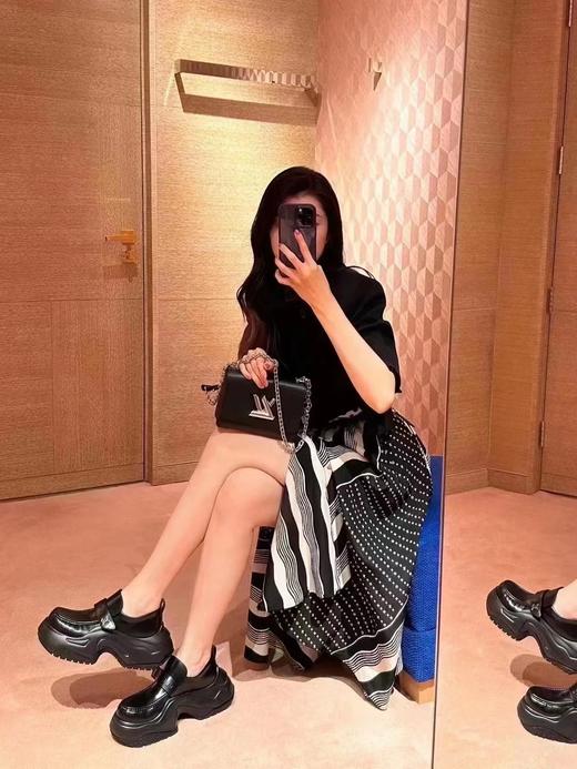 驴家厚底一脚蹬乐福鞋单鞋皮鞋（DBG） 商品图5