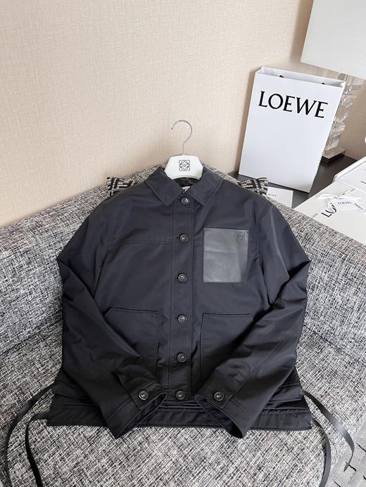 罗意威 25早秋新款工装夹克 订织订染三防梭织面料 黑色（TM） 商品图10