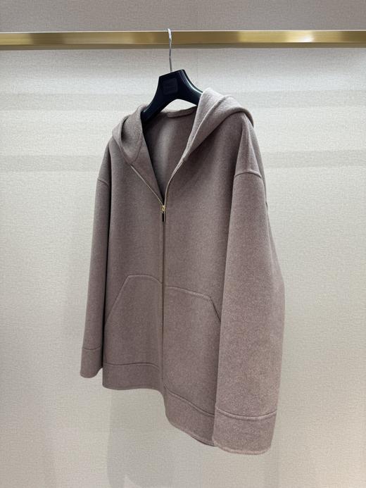 MaxMara 羊绒连帽休闲宽松外套（HY） 商品图6