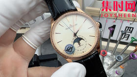 APS新款月相大师 积家月相大师系列 玫金钻圈 男士腕表